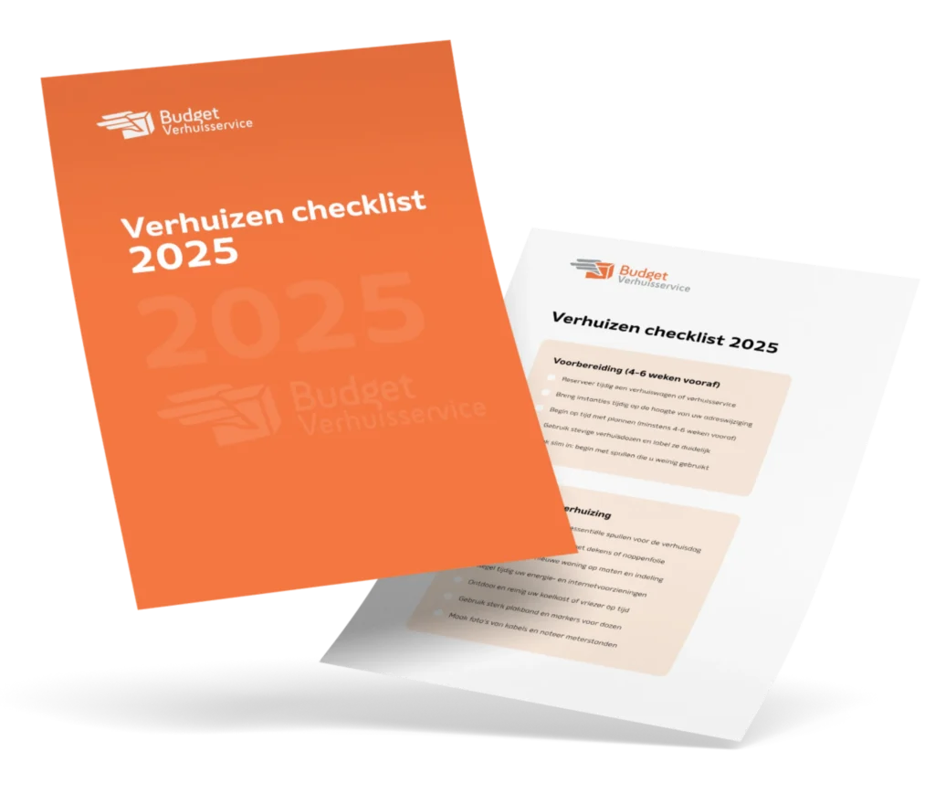 Verhuis checklist 2025