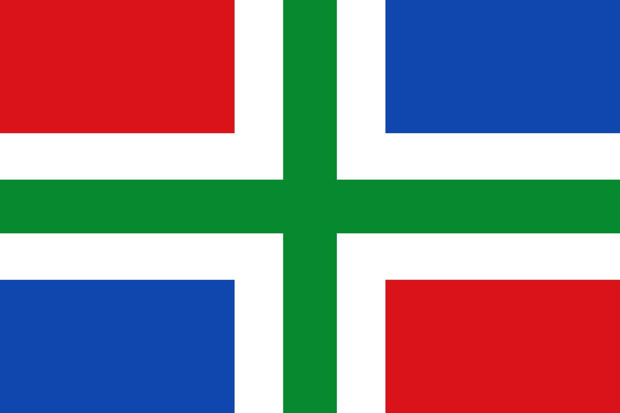 Groningen vlag