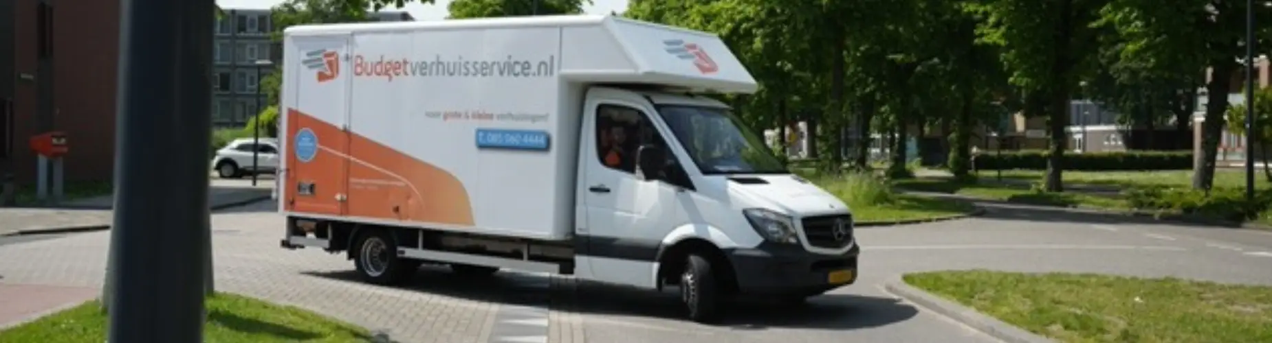 verhuiswagen van budget verhuisservice